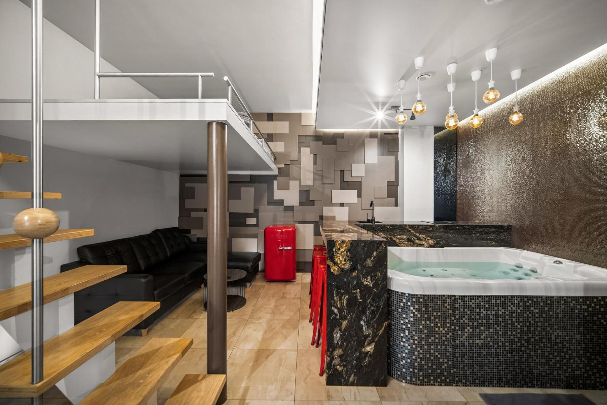 Secret Lounge - Cozy Studio With Sauna And Jacuzzi Vilnius Extérieur photo